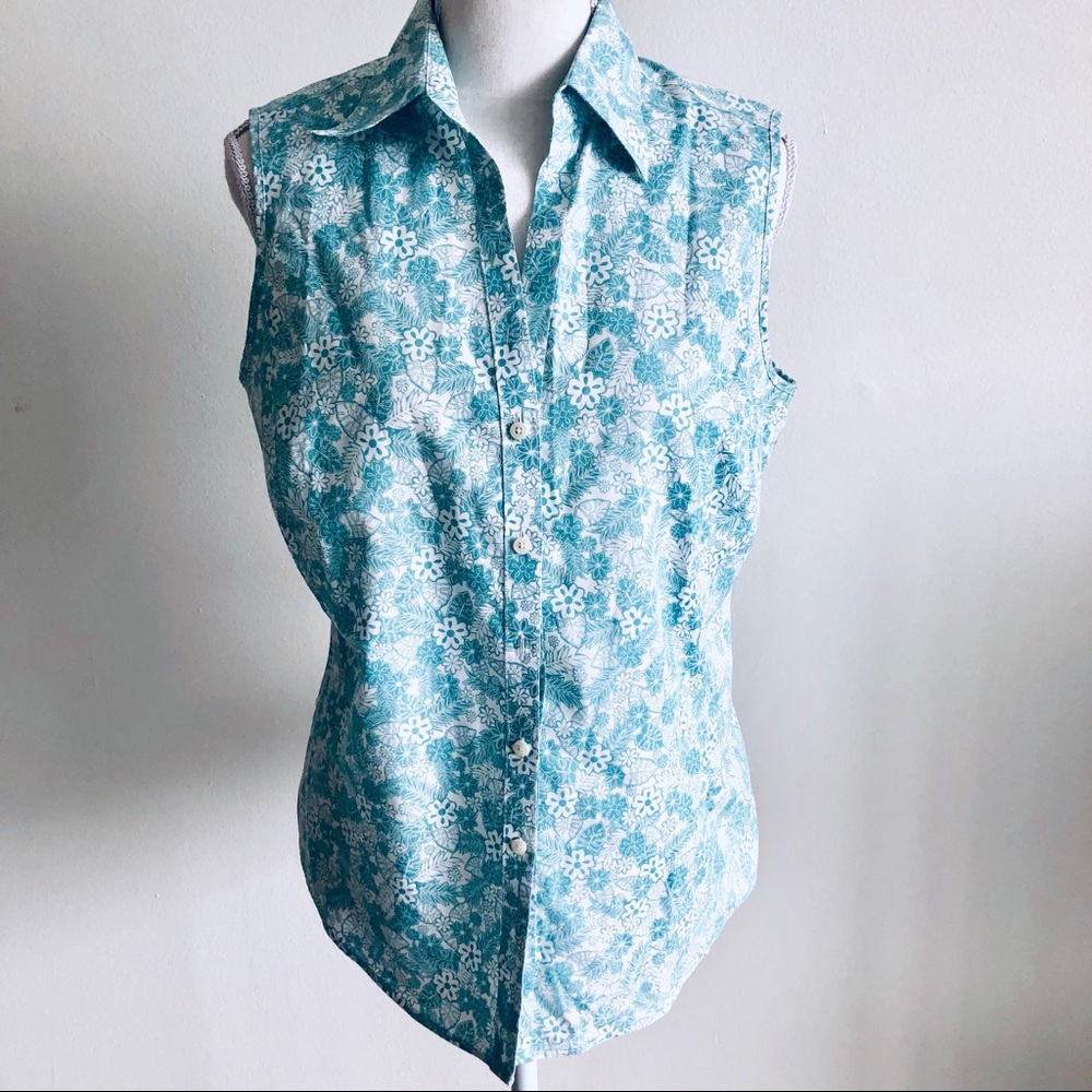 Brooks brother sleeveless shirt